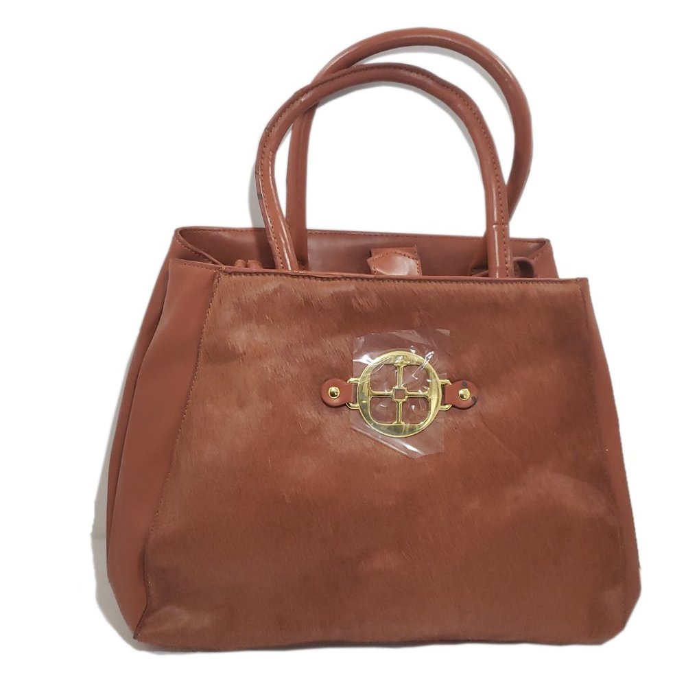 .111 SHOW IMAN Global Brown Handbag